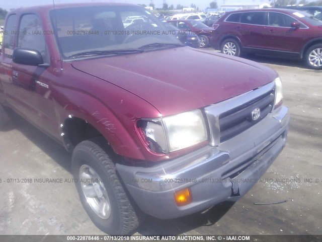 4TASM92N3WZ150629 - 1998 TOYOTA TACOMA XTRACAB PRERUNNER წითელი ფოტო 6