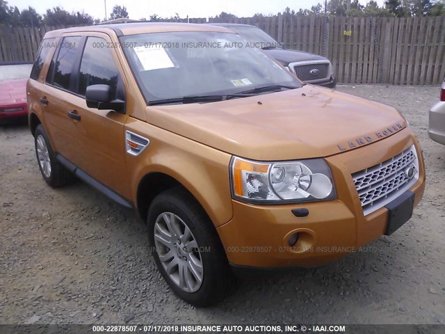 SALFS24N48H014401 - 2008 LAND ROVER LR2 SE TECHNOLOGY ORANGE photo 1