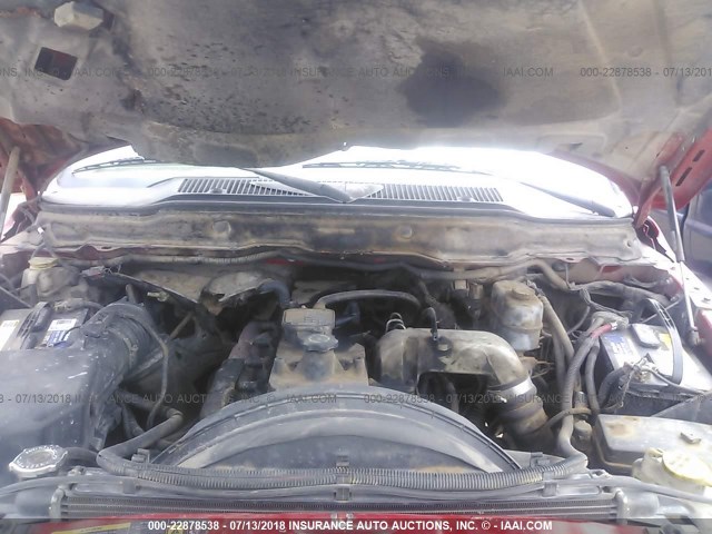 3D7KR28C85G824927 - 2005 DODGE RAM 2500 ST/SLT 红色 照片 10