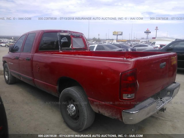 3D7KR28C85G824927 - 2005 DODGE RAM 2500 ST/SLT 红色 照片 3