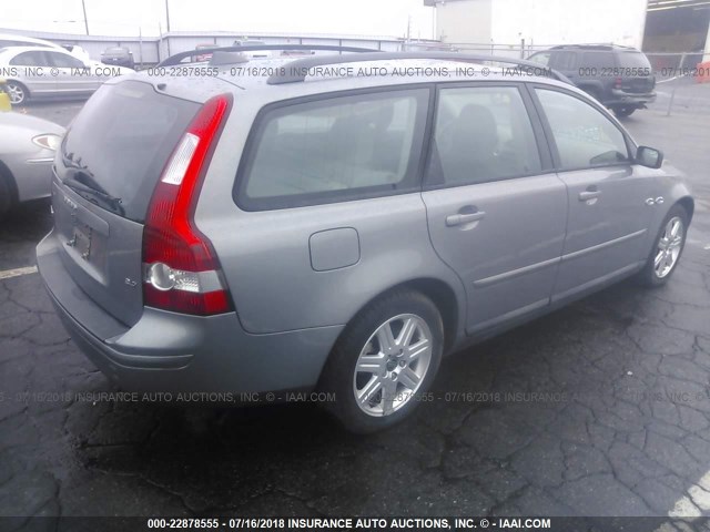 YV1MW382362183280 - 2006 VOLVO V50 2.4I GRAY photo 4