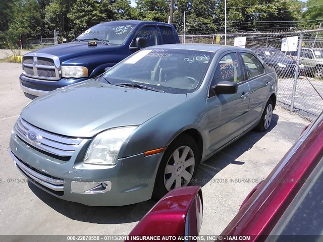 3FAFP06Z56R178738 - 2006 FORD FUSION S GREEN photo 2