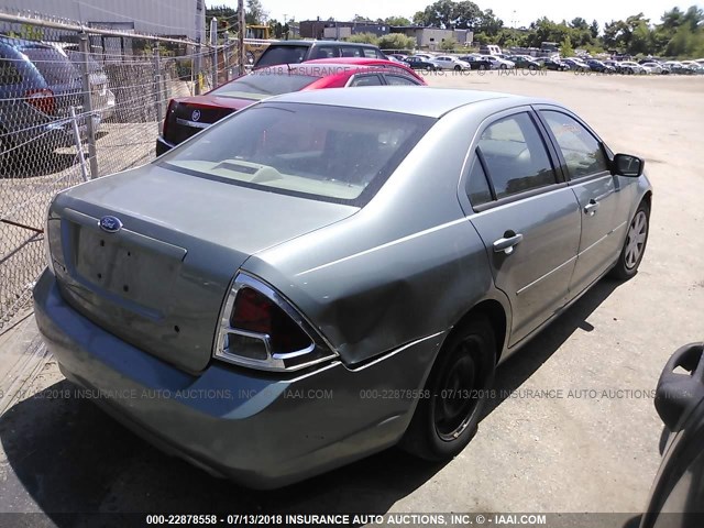 3FAFP06Z56R178738 - 2006 FORD FUSION S GREEN photo 4