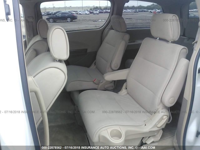 5N1BV28U97N117565 - 2007 NISSAN QUEST S/SE/SL WHITE photo 8