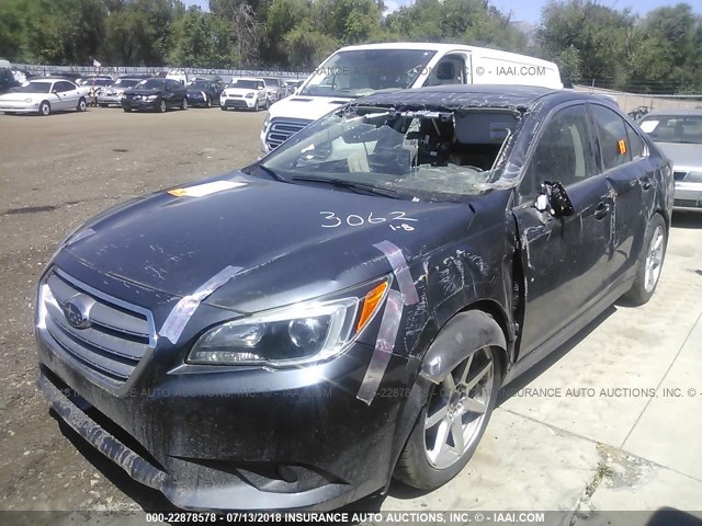 4S3BNEN64F3031909 - 2015 SUBARU LEGACY 3.6R LIMITED BLUE photo 2