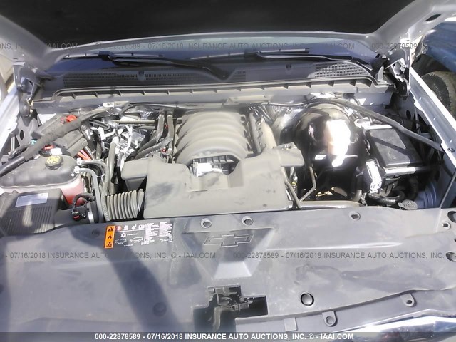 1GCRCREC0JZ159023 - 2018 CHEVROLET SILVERADO C1500 LT Silber Foto 10