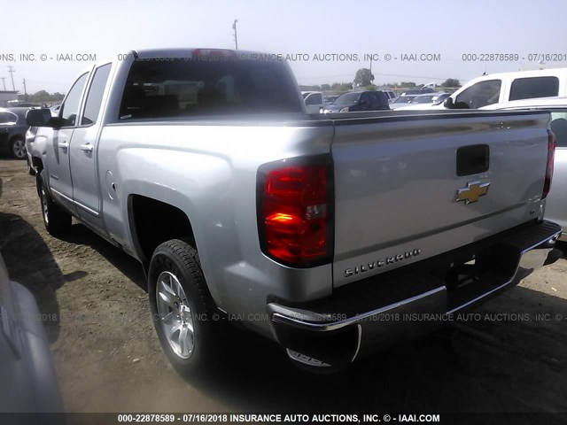 1GCRCREC0JZ159023 - 2018 CHEVROLET SILVERADO C1500 LT SILVER photo 3