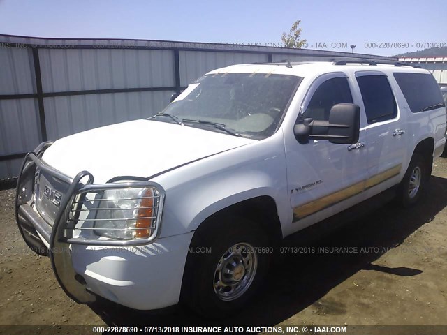 1GKGK26K77R359644 - 2007 GMC YUKON XL K2500 WHITE photo 2