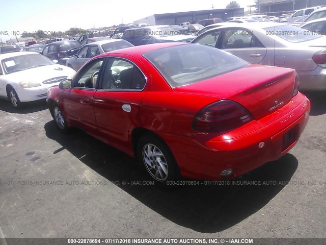 1G2NF52F33C300142 - 2003 PONTIAC GRAND AM SE1 RED photo 3