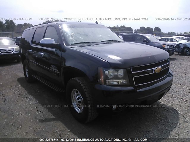 1GNWK5EG2BR200407 - 2011 CHEVROLET SUBURBAN K2500 BLACK photo 1