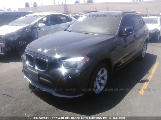WBAVM1C50FV319527 - 2015 BMW X1 SDRIVE28I BLACK photo 2