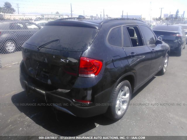 WBAVM1C50FV319527 - 2015 BMW X1 SDRIVE28I BLACK photo 4