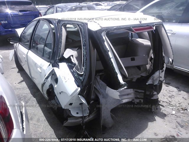 1G8ZN82771Z214170 - 2001 SATURN SW2 WHITE photo 3