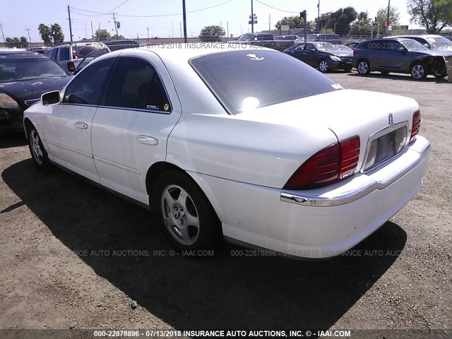 1LNHM87A7YY852603 - 2000 LINCOLN LS 白色 照片 3