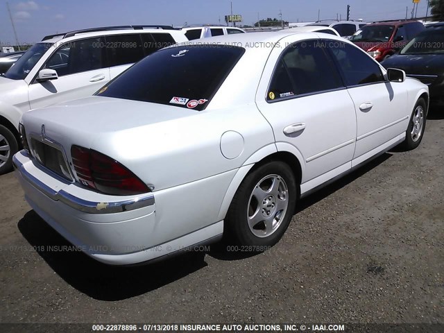 1LNHM87A7YY852603 - 2000 LINCOLN LS 白色 照片 4