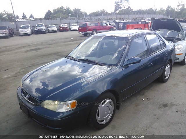 1NXBR18E3WZ078192 - 1998 TOYOTA COROLLA VE/CE/LE 青色 照片 2