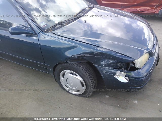 1NXBR18E3WZ078192 - 1998 TOYOTA COROLLA VE/CE/LE 青色 照片 6
