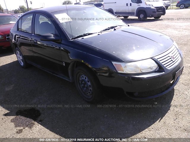 1G8AJ55F47Z179705 - 2007 SATURN ION LEVEL 2 BLACK photo 1