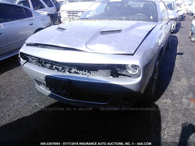 2C3CDZAG3HH568207 - 2017 DODGE CHALLENGER SXT GRAY photo 6