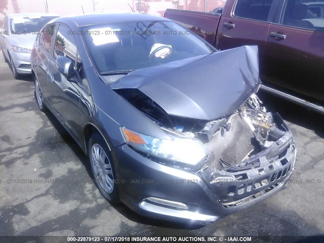 JHMZE2H55BS008539 - 2011 HONDA INSIGHT LX GRAY photo 1