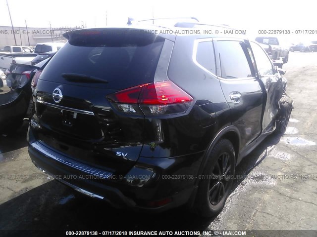 5N1AT2MTXHC888399 - 2017 NISSAN ROGUE S/SL BLACK photo 4