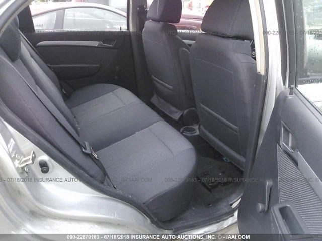 KL1TD5DE3BB132267 - 2011 CHEVROLET AVEO LS/LT 银色 照片 8