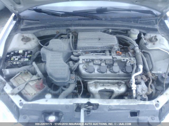 1HGES16304L004028 - 2004 HONDA CIVIC DX VP Gümüş foto 10