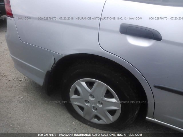 1HGES16304L004028 - 2004 HONDA CIVIC DX VP Gümüş foto 6