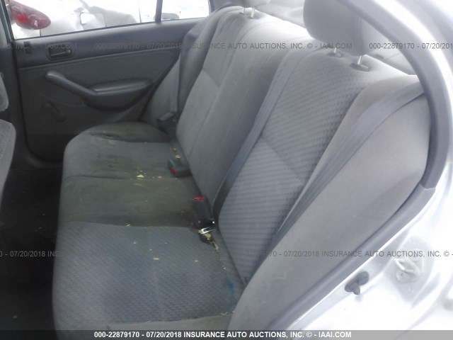 1HGES16304L004028 - 2004 HONDA CIVIC DX VP Gümüş foto 8