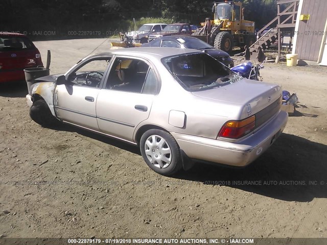 2T1AE09E3PC000319 - 1993 TOYOTA COROLLA LE/DX 棕色 照片 3