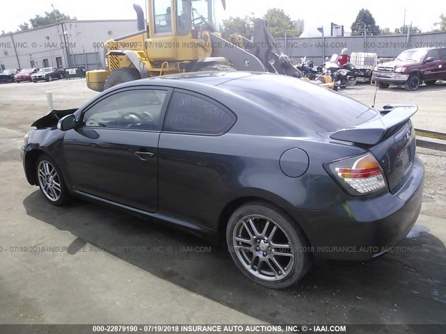 JTKDE177070173337 - 2007 TOYOTA SCION TC 灰色 照片 3