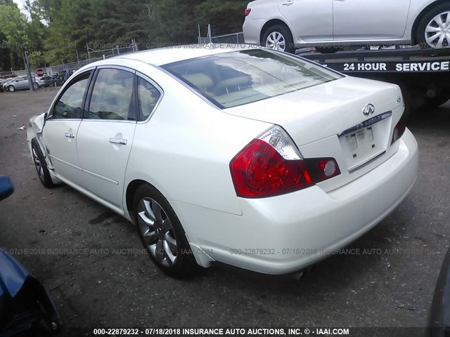 JNKAY01E56M110131 - 2006 INFINITI M35 SPORT WHITE photo 3