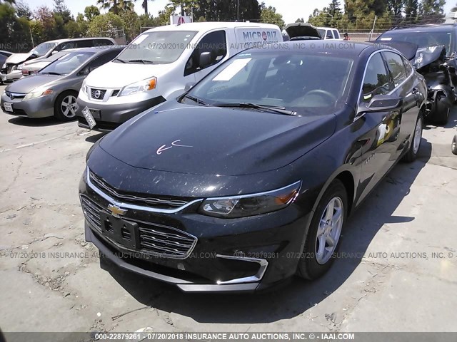 1G1ZB5ST3JF220276 - 2018 CHEVROLET MALIBU LS Qara foto 2