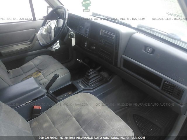 1J4FT68S3TL269715 - 1996 JEEP CHEROKEE SPORT/CLASSIC მწვანე ფოტო 5