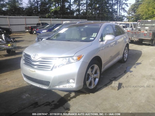 4T3BK11A09U011346 - 2009 TOYOTA VENZA SILVER photo 2