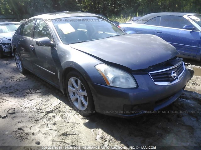 1N4BA41E07C820682 - 2007 NISSAN MAXIMA SE/SL GRAY photo 1