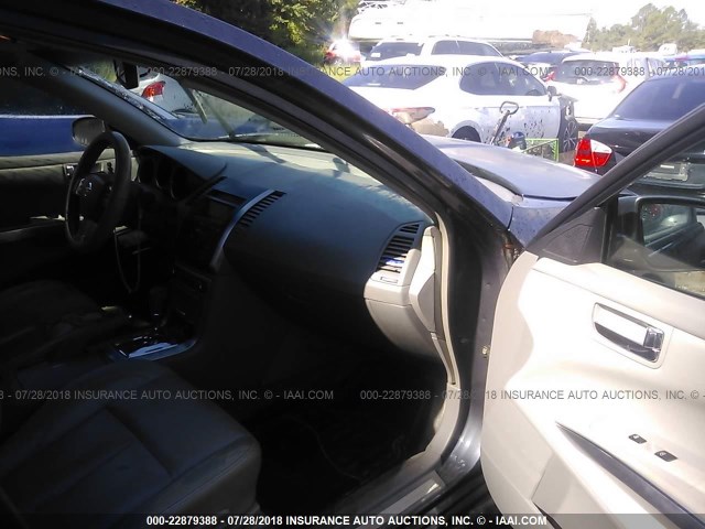 1N4BA41E07C820682 - 2007 NISSAN MAXIMA SE/SL GRAY photo 5