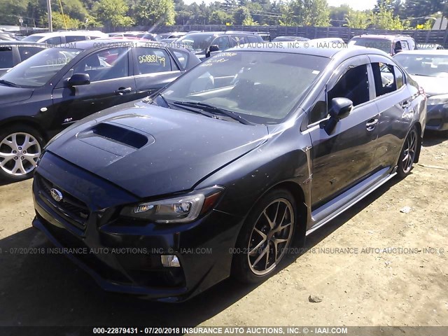 JF1VA2Y60G9807640 - 2016 SUBARU WRX STI/LIMITED GRAY photo 2