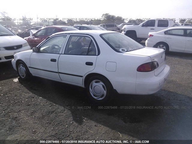 2T1BR12E9XC174002 - 1999 TOYOTA COROLLA VE/CE/LE 白色 照片 3