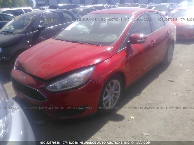 1FADP3F2XGL263909 - 2016 FORD FOCUS SE Կարմիր լուսանկար 2