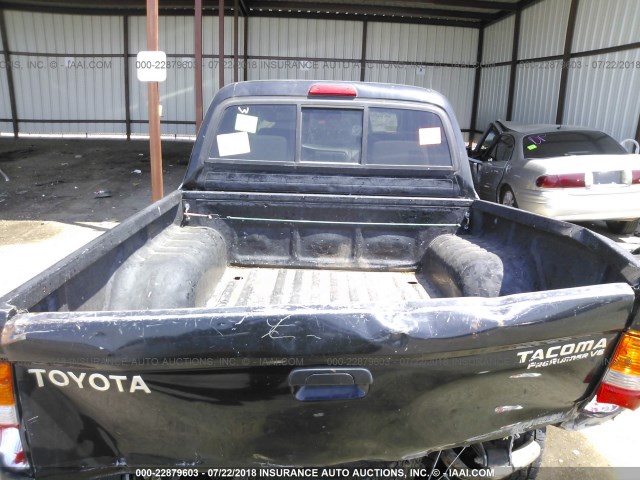 5TEGN92N13Z292775 - 2003 TOYOTA TACOMA DOUBLE CAB PRERUNNER BLACK photo 8