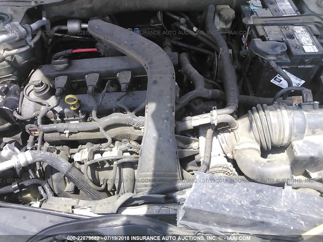3FAFP06Z66R113705 - 2006 FORD FUSION S GREEN photo 10