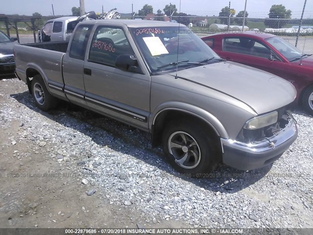 1GCCS1952Y8304746 - 2000 CHEVROLET S TRUCK S10 SILVER photo 1