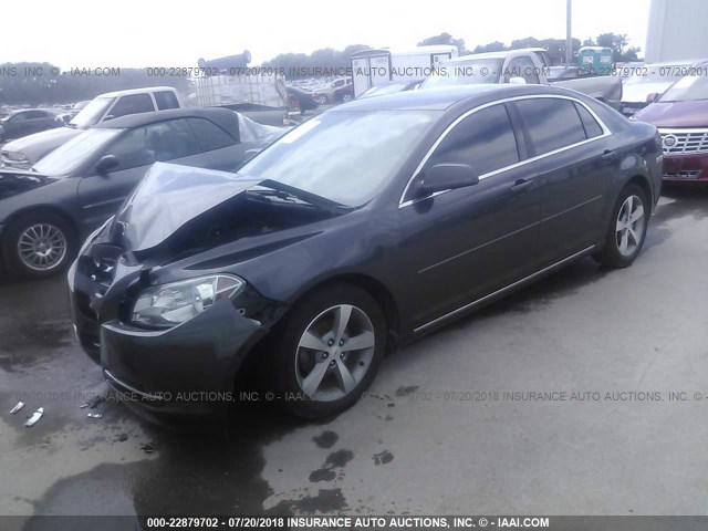 1G1ZC5EU0BF174795 - 2011 CHEVROLET MALIBU 1LT 灰色 照片 2