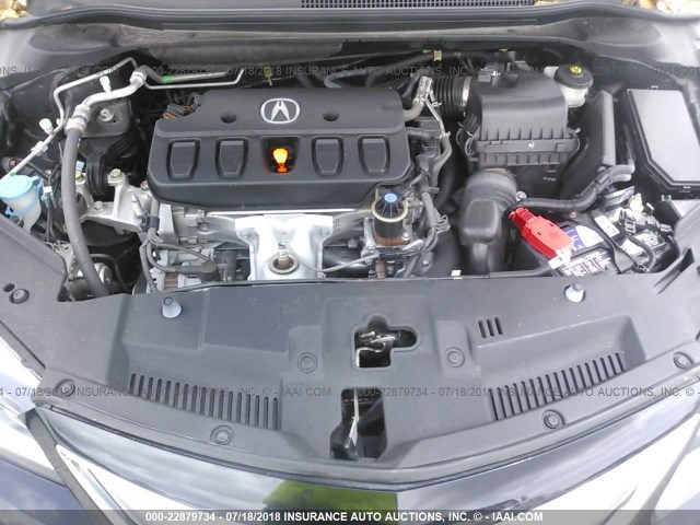 19VDE1F34EE003128 - 2014 ACURA ILX 20 BLACK photo 10