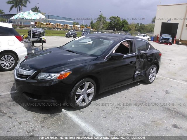 19VDE1F34EE003128 - 2014 ACURA ILX 20 BLACK photo 2