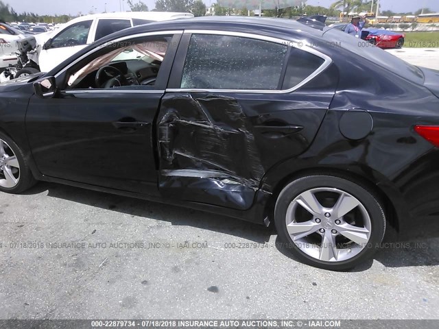 19VDE1F34EE003128 - 2014 ACURA ILX 20 BLACK photo 6