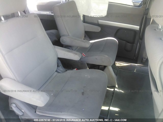 5N1BV28U37N111180 - 2007 NISSAN QUEST S/SE/SL SILVER photo 8