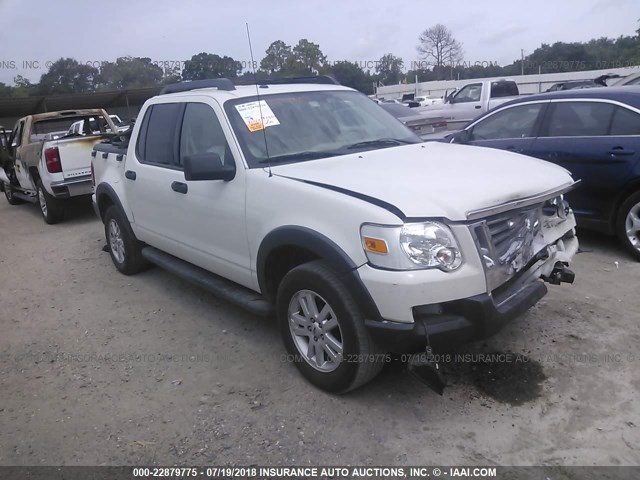 1FMEU31E79UA34086 - 2009 FORD EXPLORER SPORT TR XLT WHITE photo 1