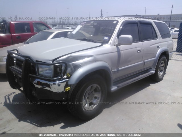 JT3GN87R8W0086528 - 1998 TOYOTA 4RUNNER LIMITED SILVER photo 2